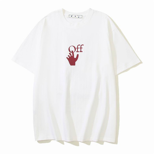 Off White Round neck T-shirt-M-0004