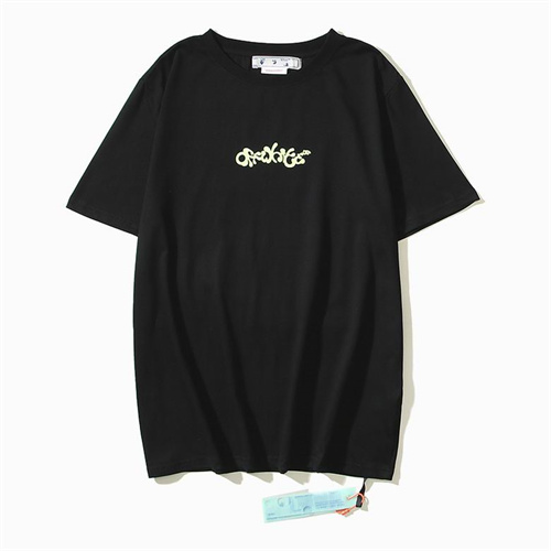 Off White Round neck T-shirt-M-0065
