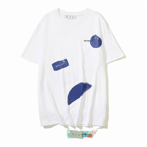 Off White Round neck T-shirt-M-0075