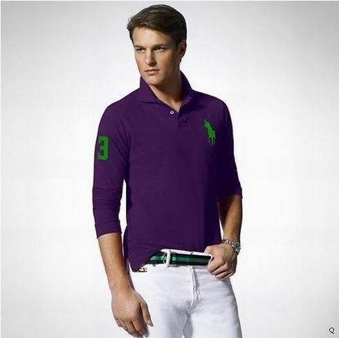 Polo t-shirt(Long)-M-30