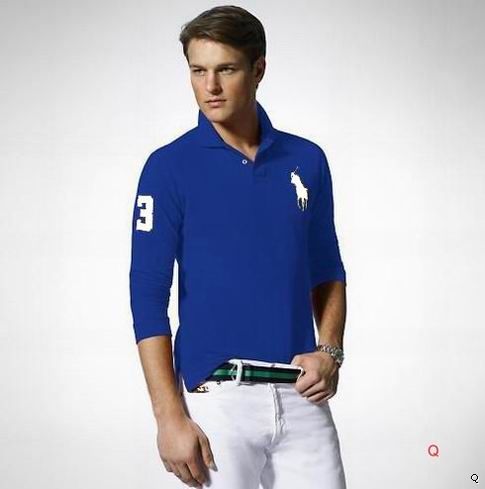 Polo t-shirt(Long)-M-35