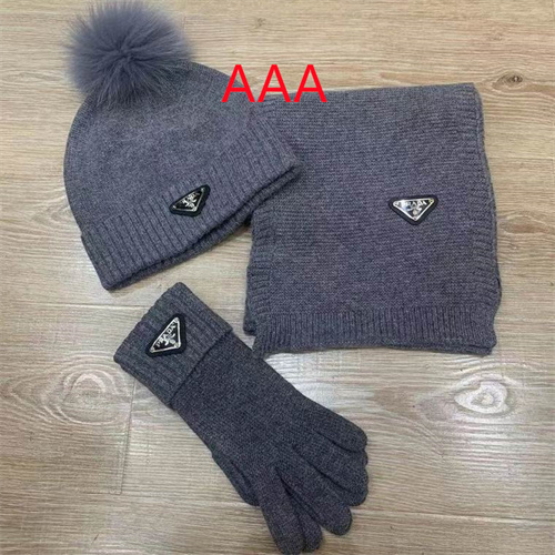 Prada Hat and scarvf(AAA)-040