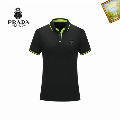 Prada Lapel T-shirts-M-036