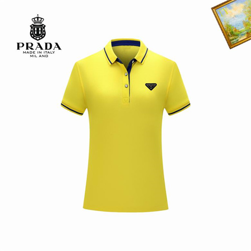 Prada Lapel T-shirts-M-038