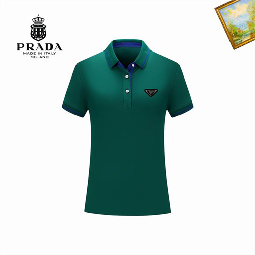 Prada Lapel T-shirts-M-041