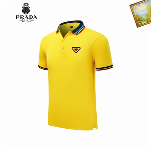 Prada Lapel T-shirts-M-016