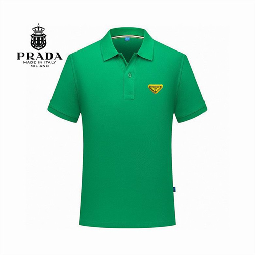 Prada Lapel T-shirts-M-064