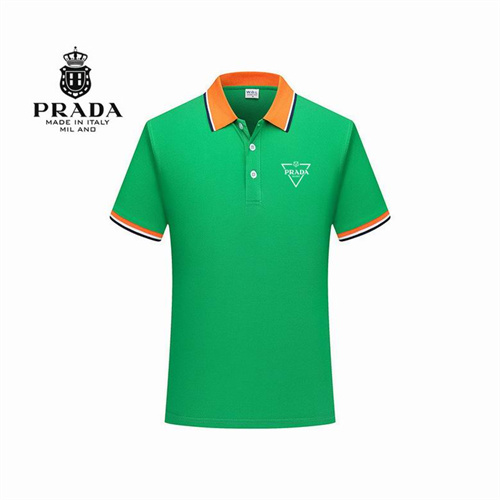 Prada Lapel T-shirts-M-068