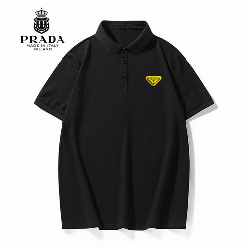Prada Lapel T-shirts-M-082