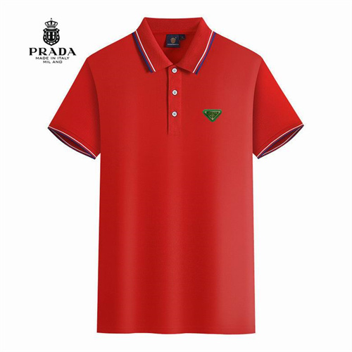 Prada Lapel T-shirts-M-084