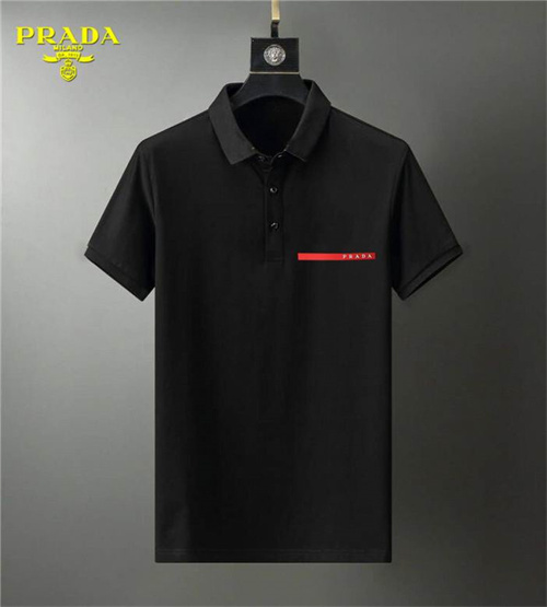 Prada Lapel T-shirts-M-091