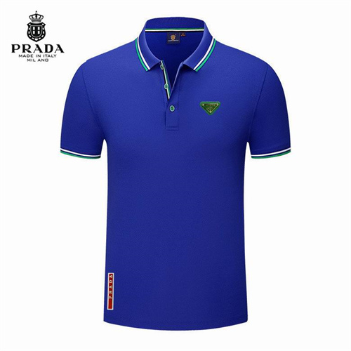 Prada Lapel T-shirts-M-054