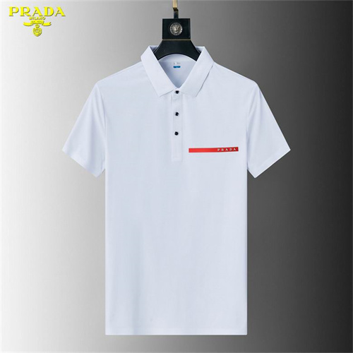 Prada Lapel T-shirts-M-122
