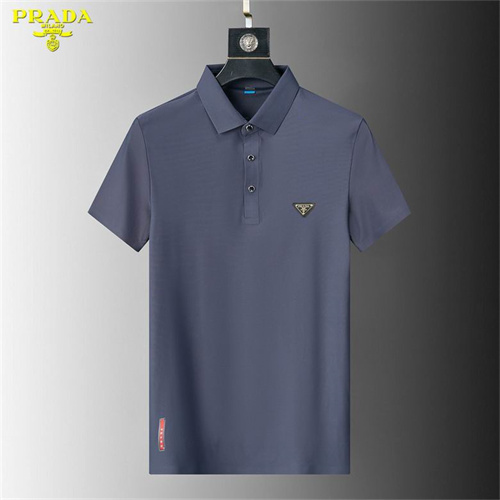 Prada Lapel T-shirts-M-130