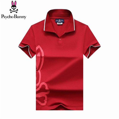 Psycho Bunny Lapel T-shirts-M-020