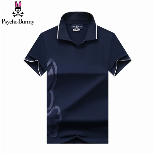 Psycho Bunny Lapel T-shirts-M-021