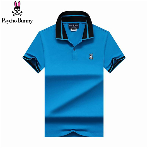 Psycho Bunny Lapel T-shirts-M-008