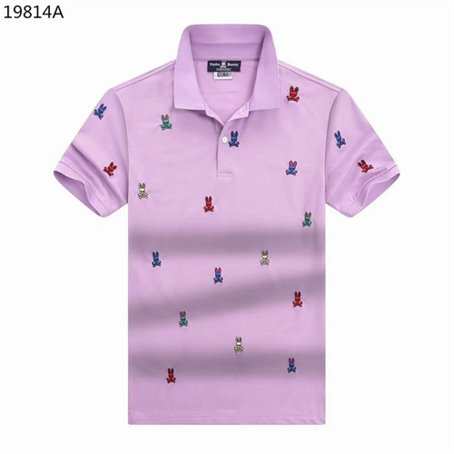 Psycho Bunny Lapel T-shirts-M-062