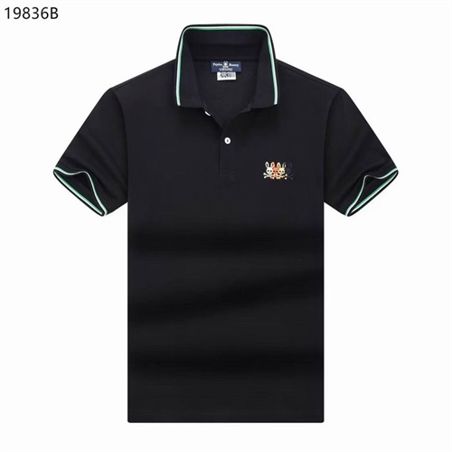 Psycho Bunny Lapel T-shirts-M-093