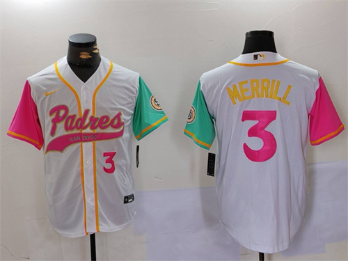 San Diego Padres Majestic Jerseys-0457