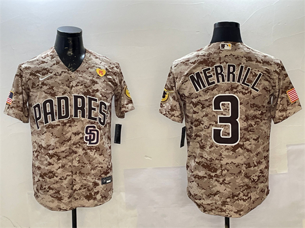 San Diego Padres Majestic Jerseys-0595