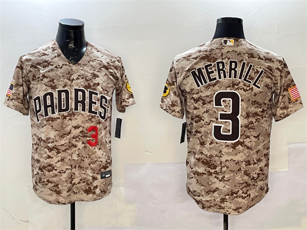 San Diego Padres Majestic Jerseys-0604