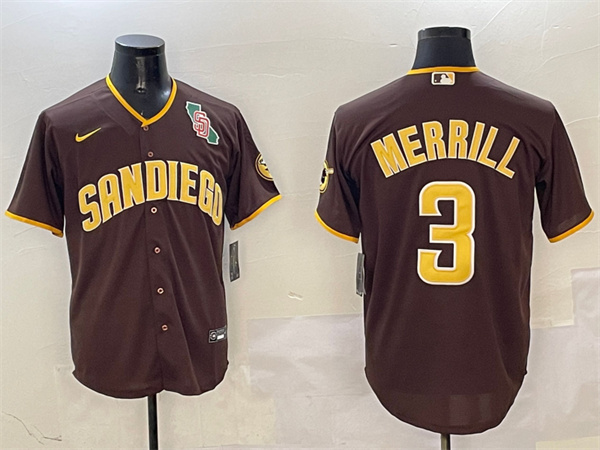 San Diego Padres Majestic Jerseys-0682