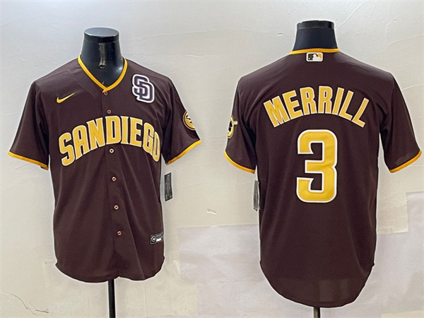 San Diego Padres Majestic Jerseys-0683