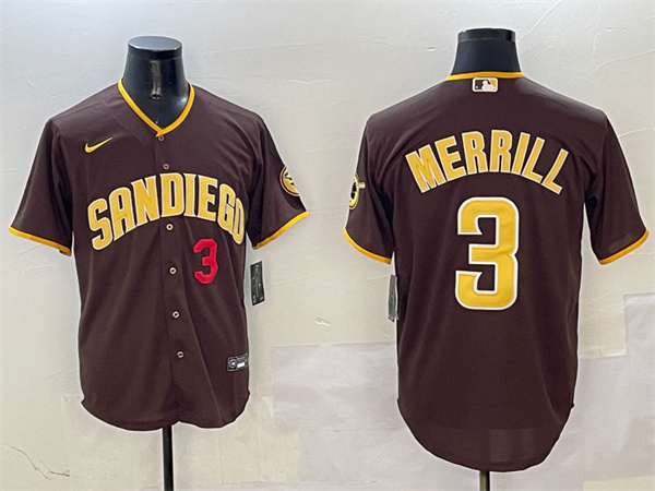 San Diego Padres Majestic Jerseys-0686