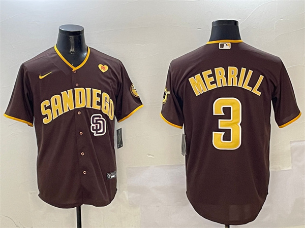 San Diego Padres Majestic Jerseys-0694