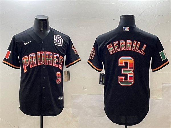 San Diego Padres Majestic Jerseys-0700