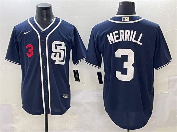 San Diego Padres Majestic Jerseys-0790