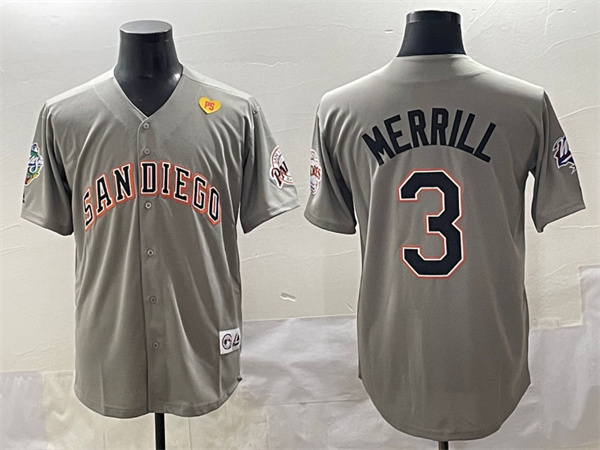 San Diego Padres Majestic Jerseys-0800