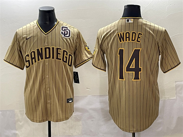 San Diego Padres Majestic Jerseys-0815