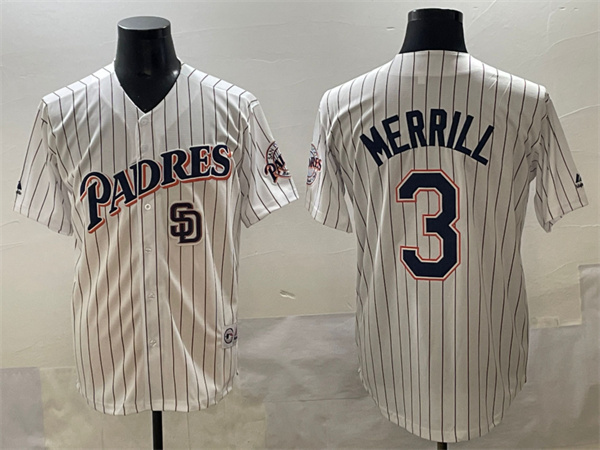 San Diego Padres Majestic Jerseys-0838