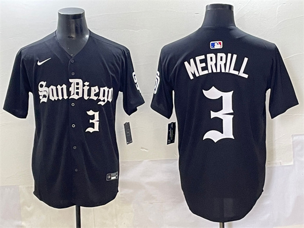 San Diego Padres Majestic Jerseys-0966