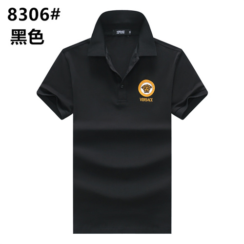 Versace Lapel T-shirts-M-046