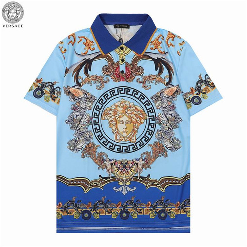 Versace Lapel T-shirts-M-065