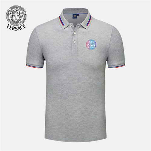 Versace Lapel T-shirts-M-056