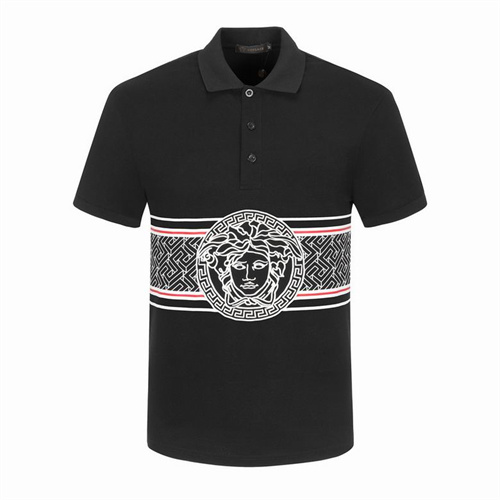 Versace Lapel T-shirts-M-098