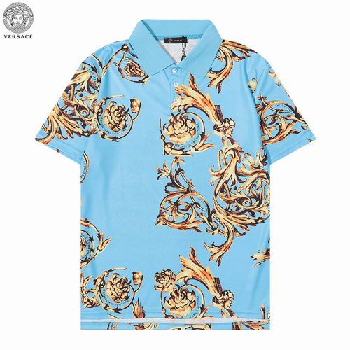 Versace Lapel T-shirts-M-062