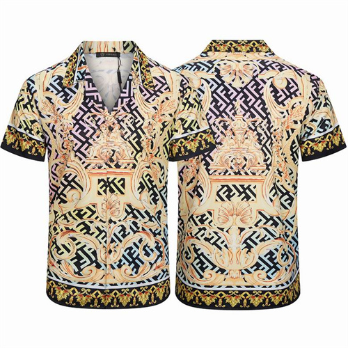 Versace short shirt-M-015