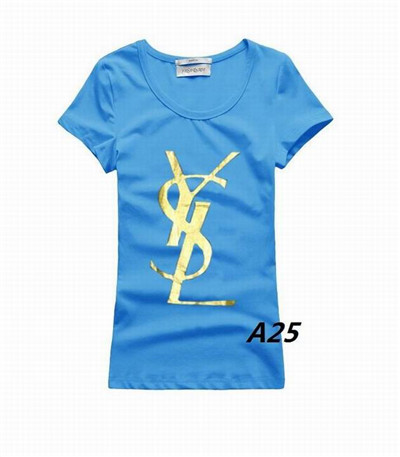 Ysl Round neck T-shirt-W-017