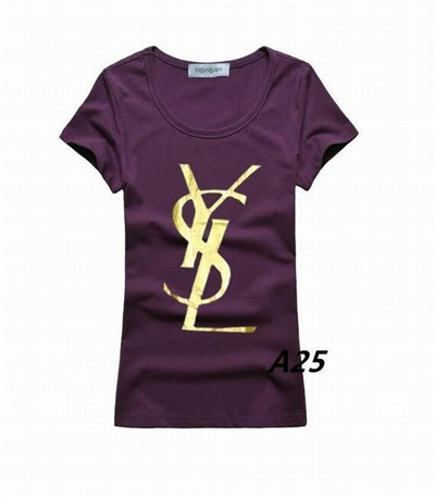 Ysl Round neck T-shirt-W-018