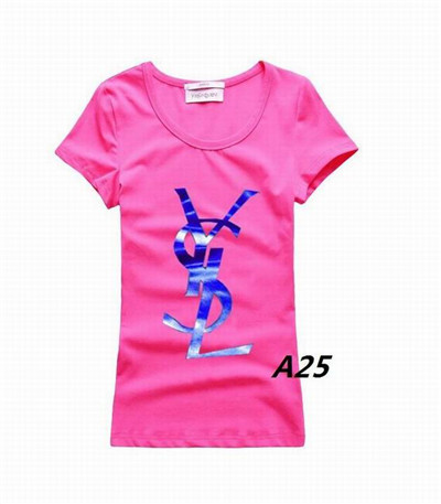 Ysl Round neck T-shirt-W-029