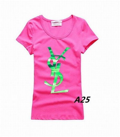 Ysl Round neck T-shirt-W-044