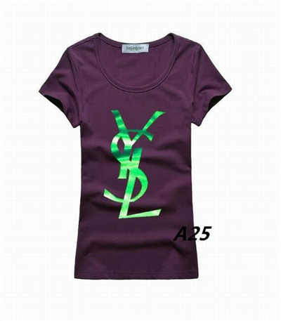 Ysl Round neck T-shirt-W-047