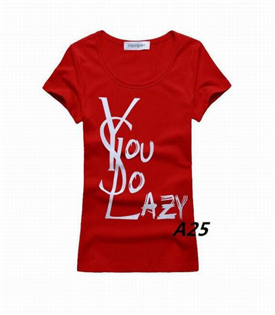 Ysl Round neck T-shirt-W-063