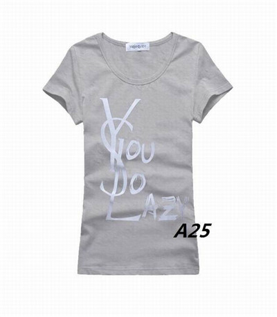 Ysl Round neck T-shirt-W-074