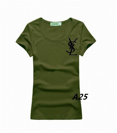 Ysl Round neck T-shirt-W-099
